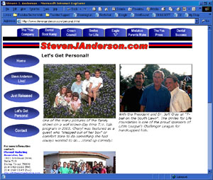 Web Development Portfolio - Steven J. Anderson
